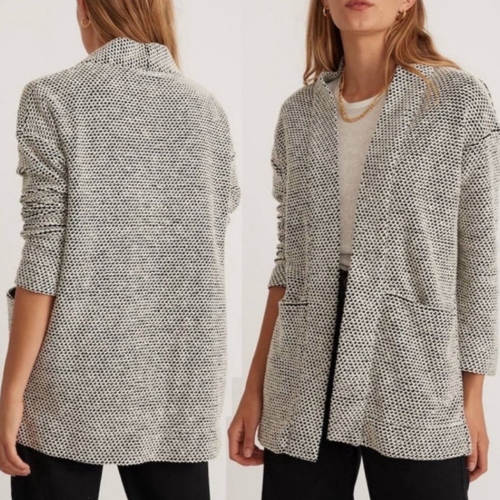 Marine Layer Birdseye Cardigan S